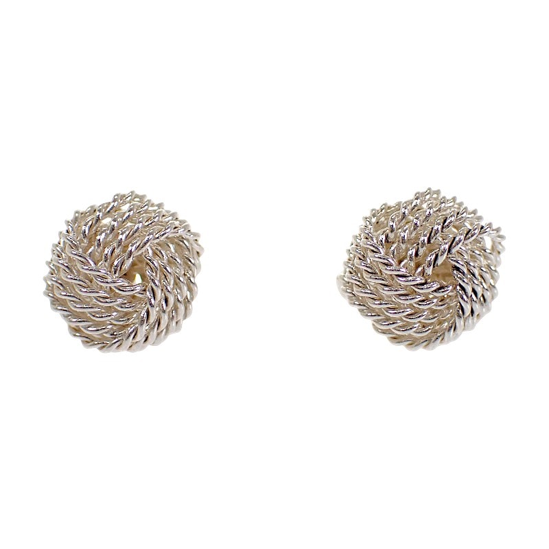 ティファニー サマセット ツイストノット ピアス SIL925【中古】【Aランク】