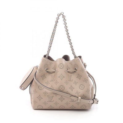 ルイ・ヴィトン LOUIS VUITTON ベラ ハンドバッグ バッグ レザー マヒナ ガレ レディース ベージュ系 M57201 【中古】