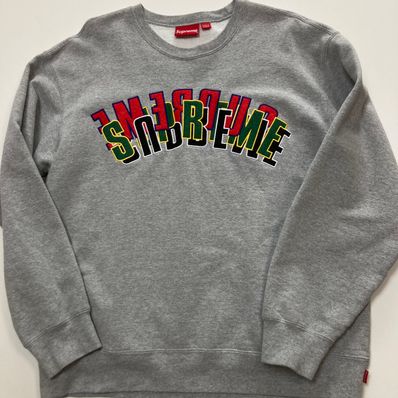 Supreme Stacked Crewneck "Grey"