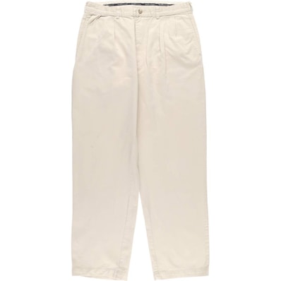 古着 ラルフローレン Ralph Lauren POLO RALPH LAUREN ツータック チノパンツ メンズw35相当/eaa542883