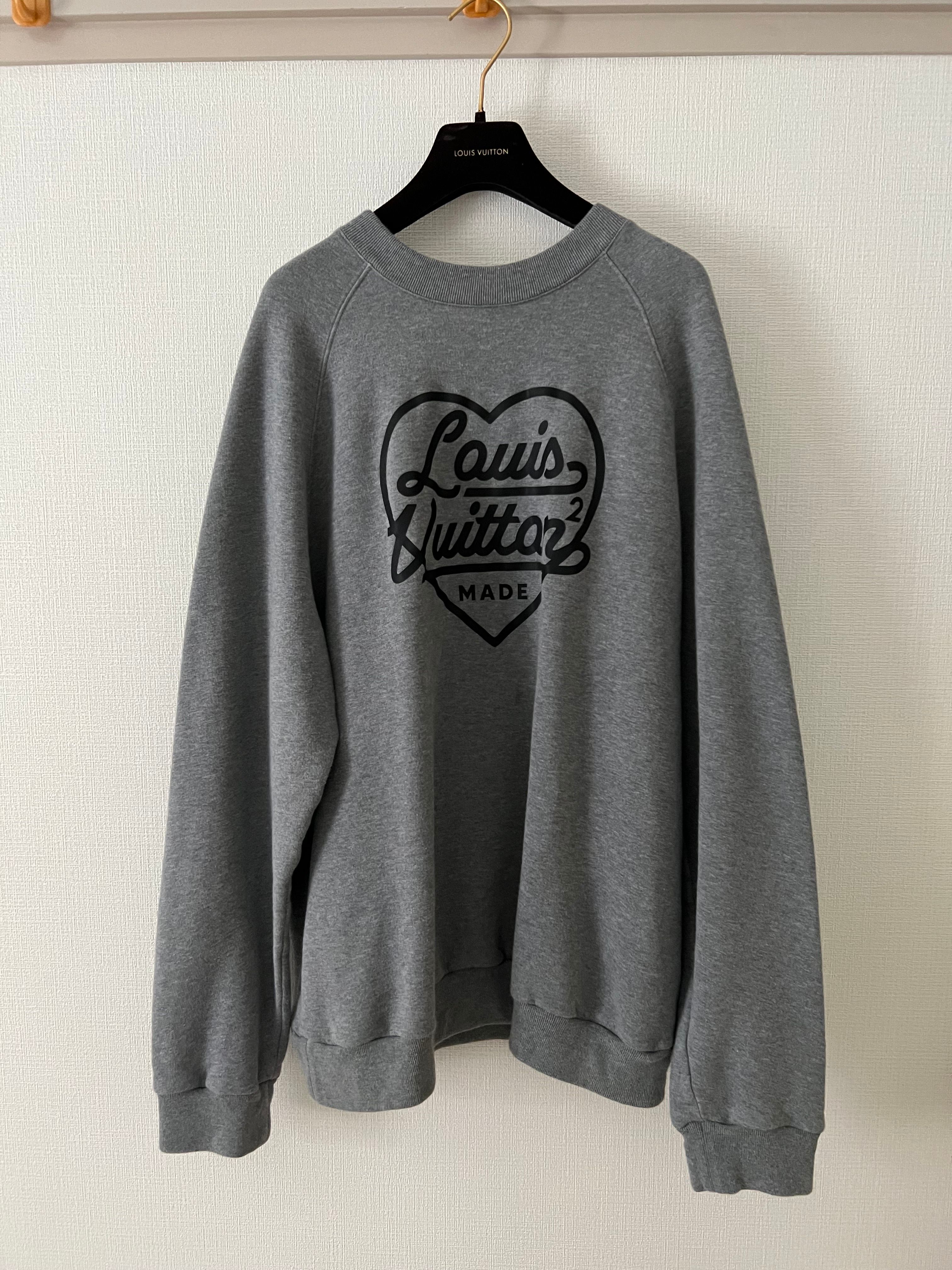 Louis Vuitton x NIGO PRINTED SWEATSHIRT "Grey"