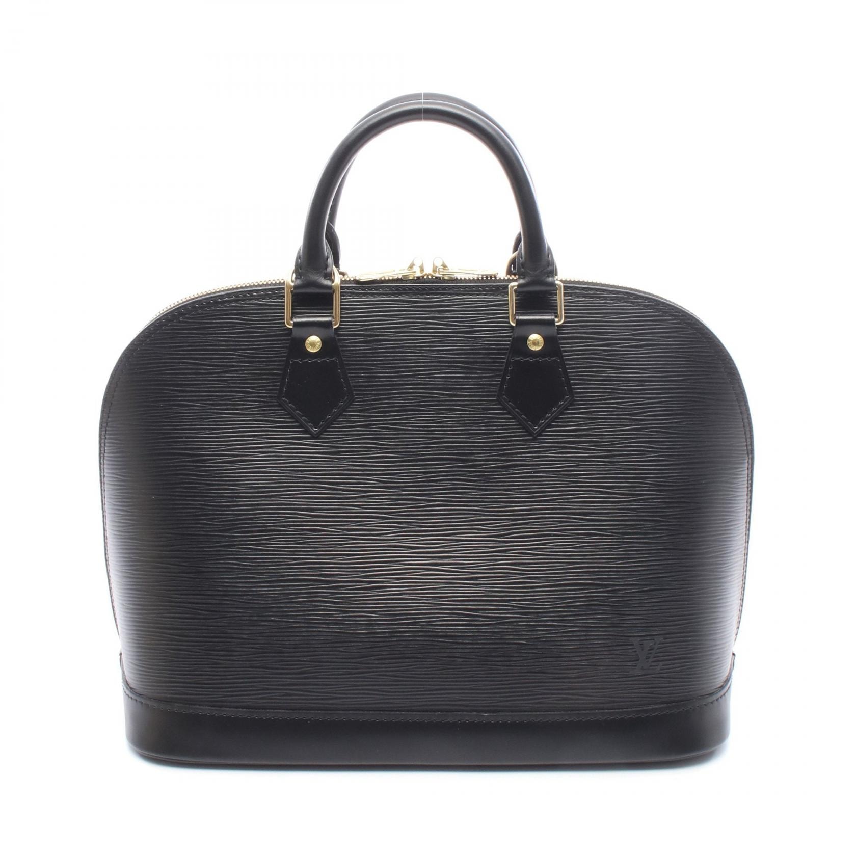 ルイ・ヴィトン LOUIS VUITTON アルマ ハンドバッグ バッグ レザー エピ ノワール レディース ブラック系 M52142 【中古】