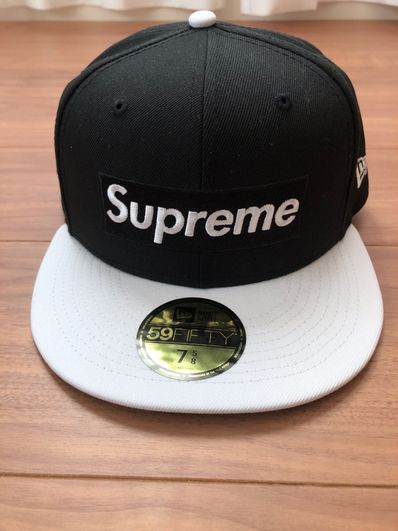 Supreme 2-Tone Box Logo New Era "Black"