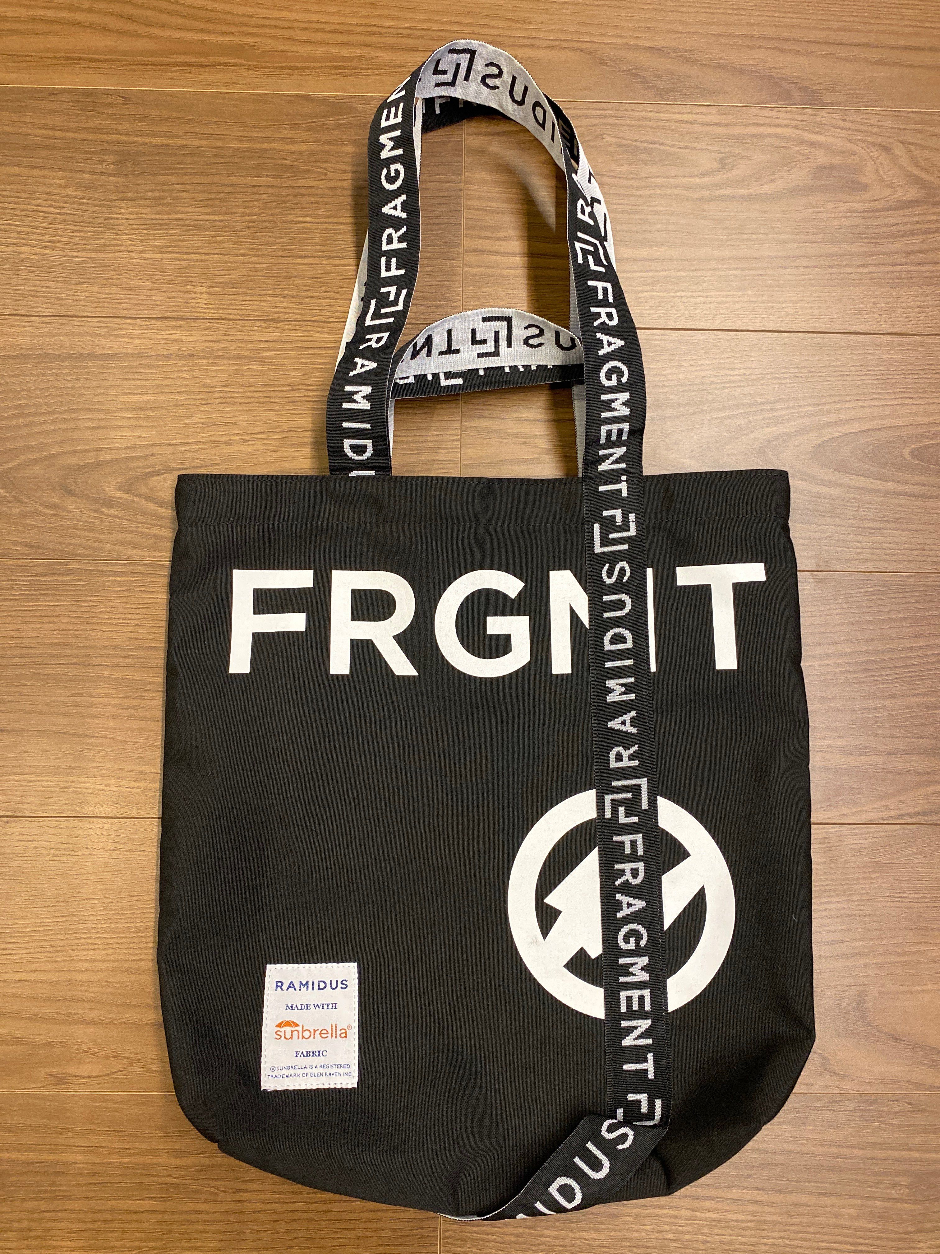 FRAGMENT x RAMIDUS TOTE BAG (M) "Black"