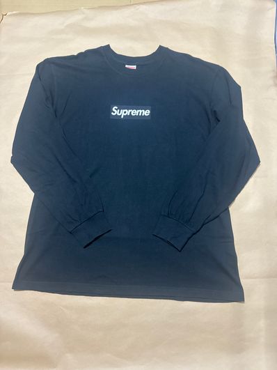 Supreme Box Logo L/S Tee "Black"