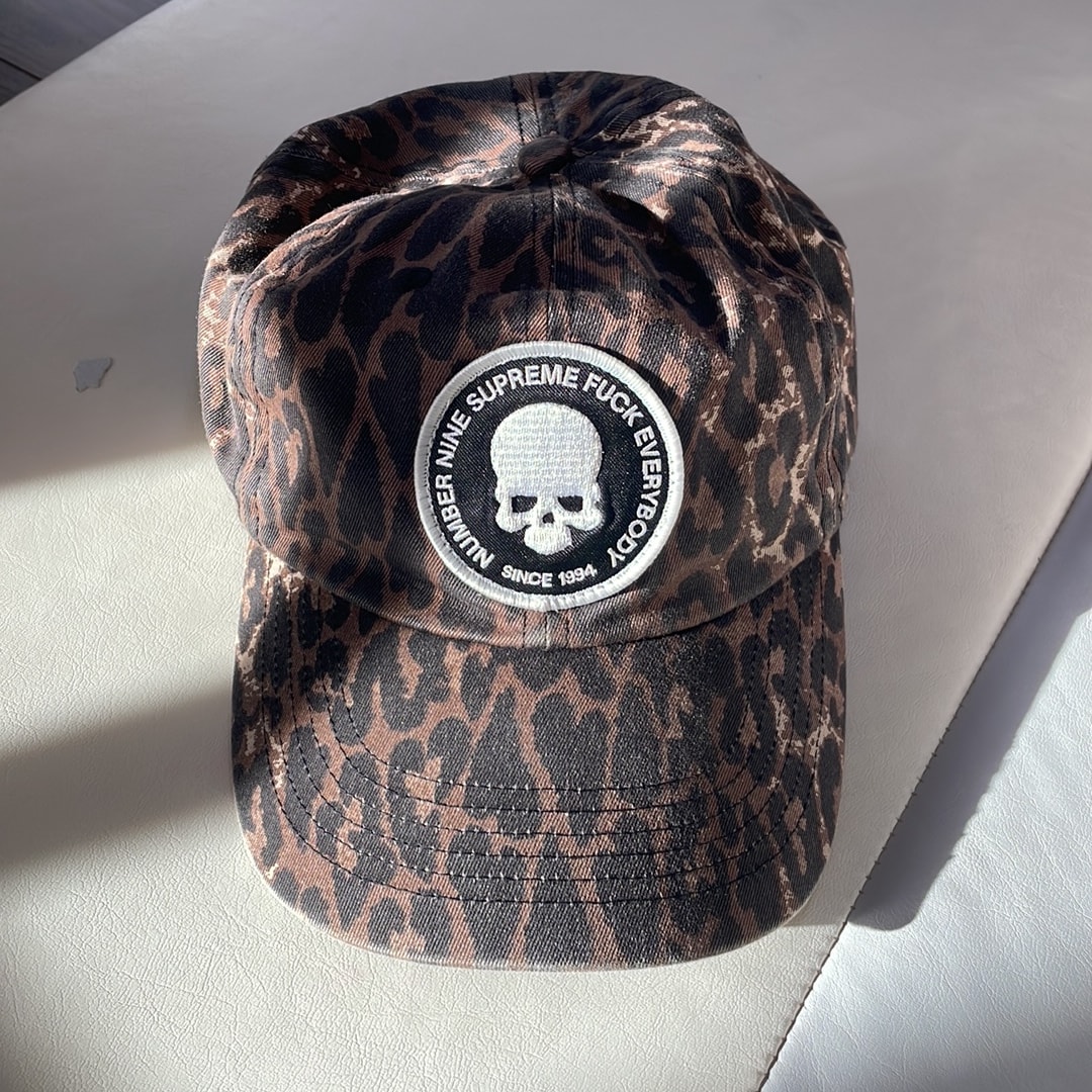 Supreme x Number (N)ine 6-Panel "Leopard"