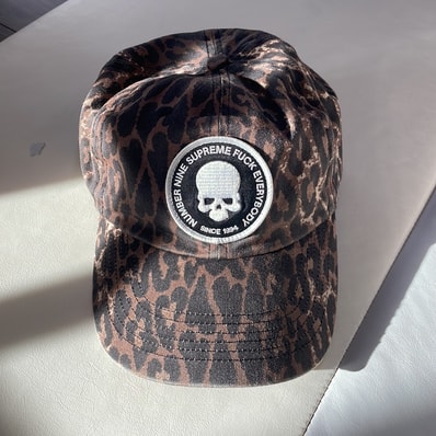 Supreme x Number (N)ine 6-Panel "Leopard"