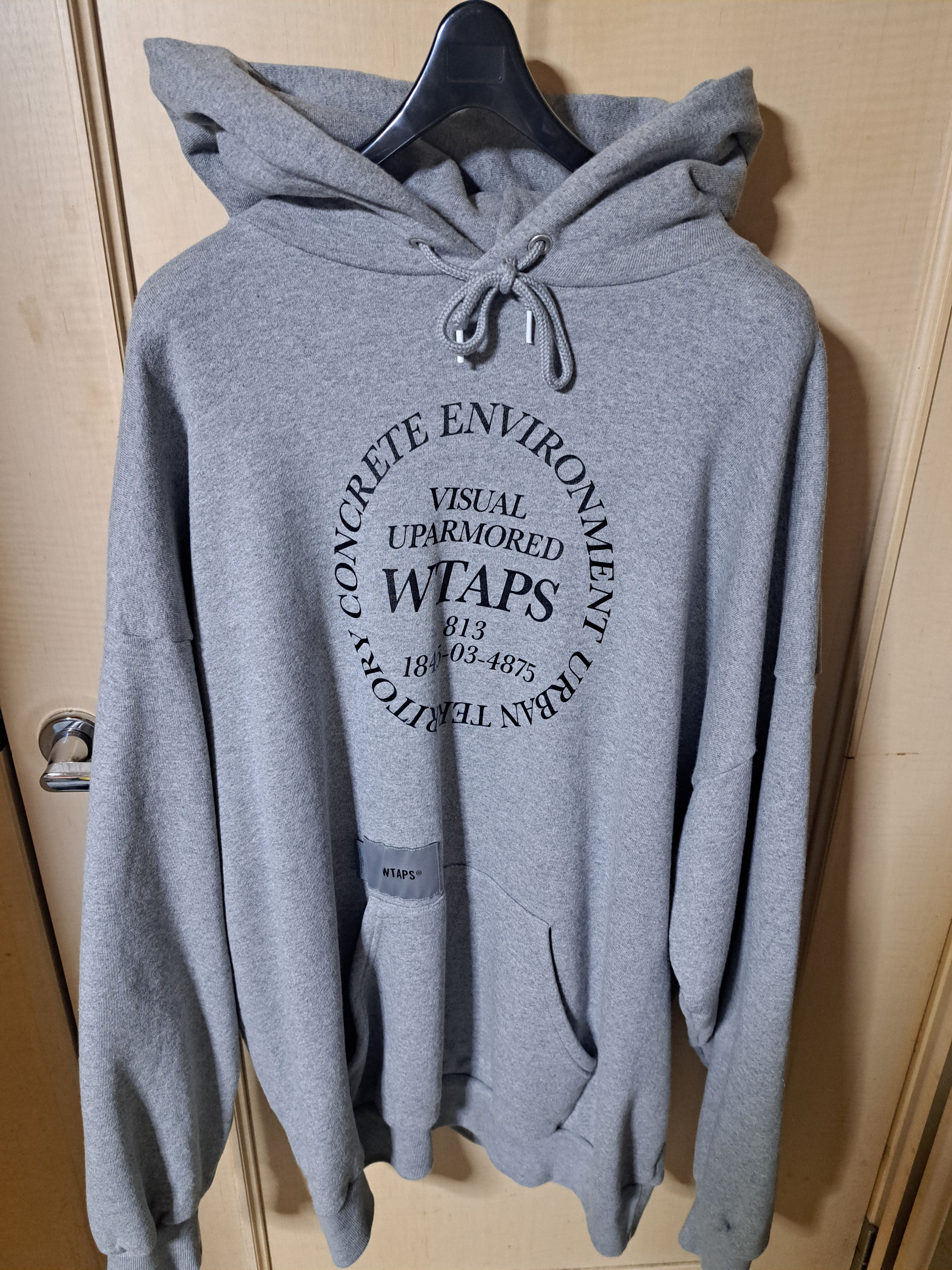 Wtaps Ingredients / Hoody / Cotton "Ash Gray"
