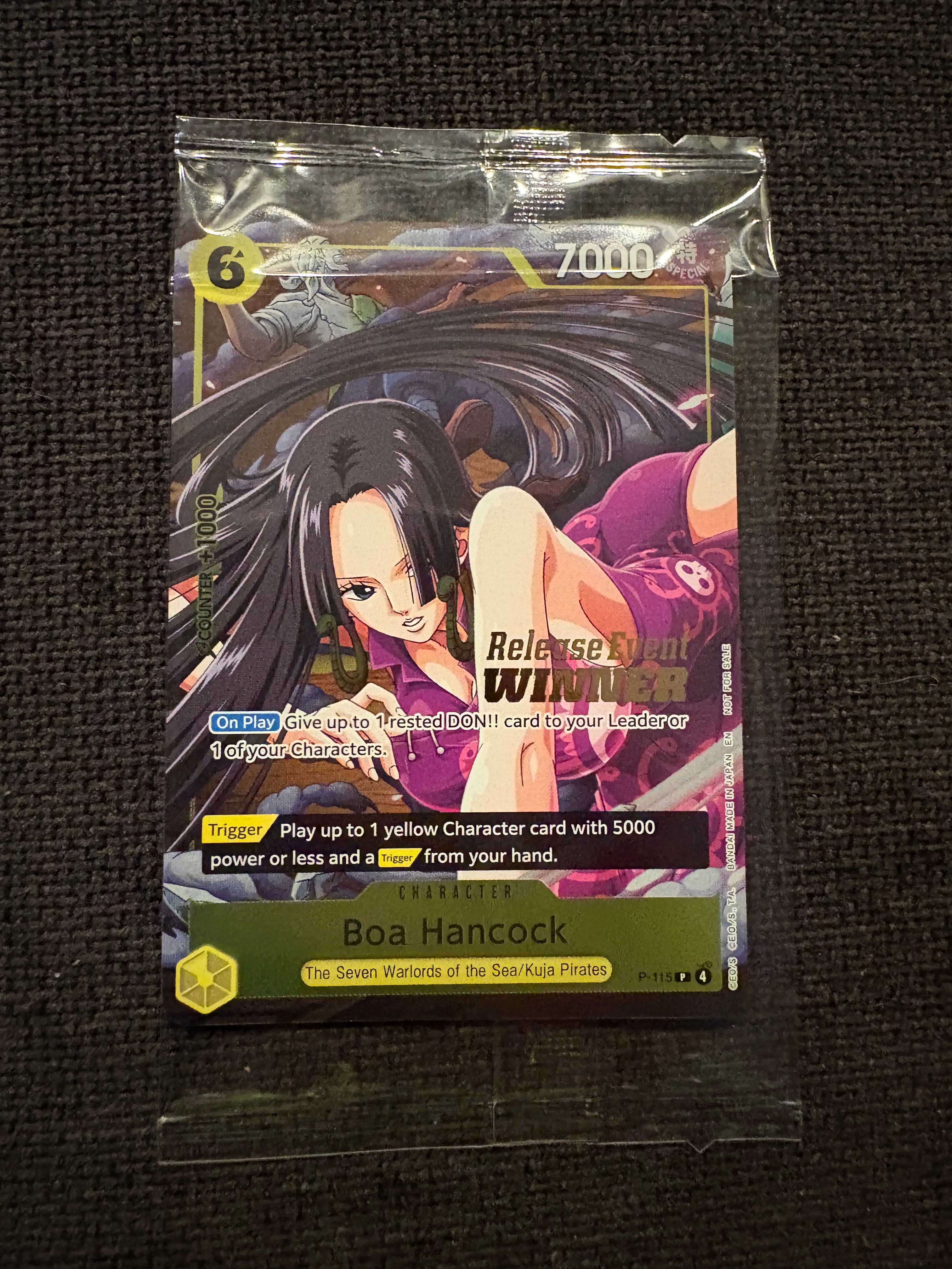 ボア・ハンコック P :優勝記念品 [P-115]【英語版】(プロモーションカード「OP15-EB04 リリースイベント」)