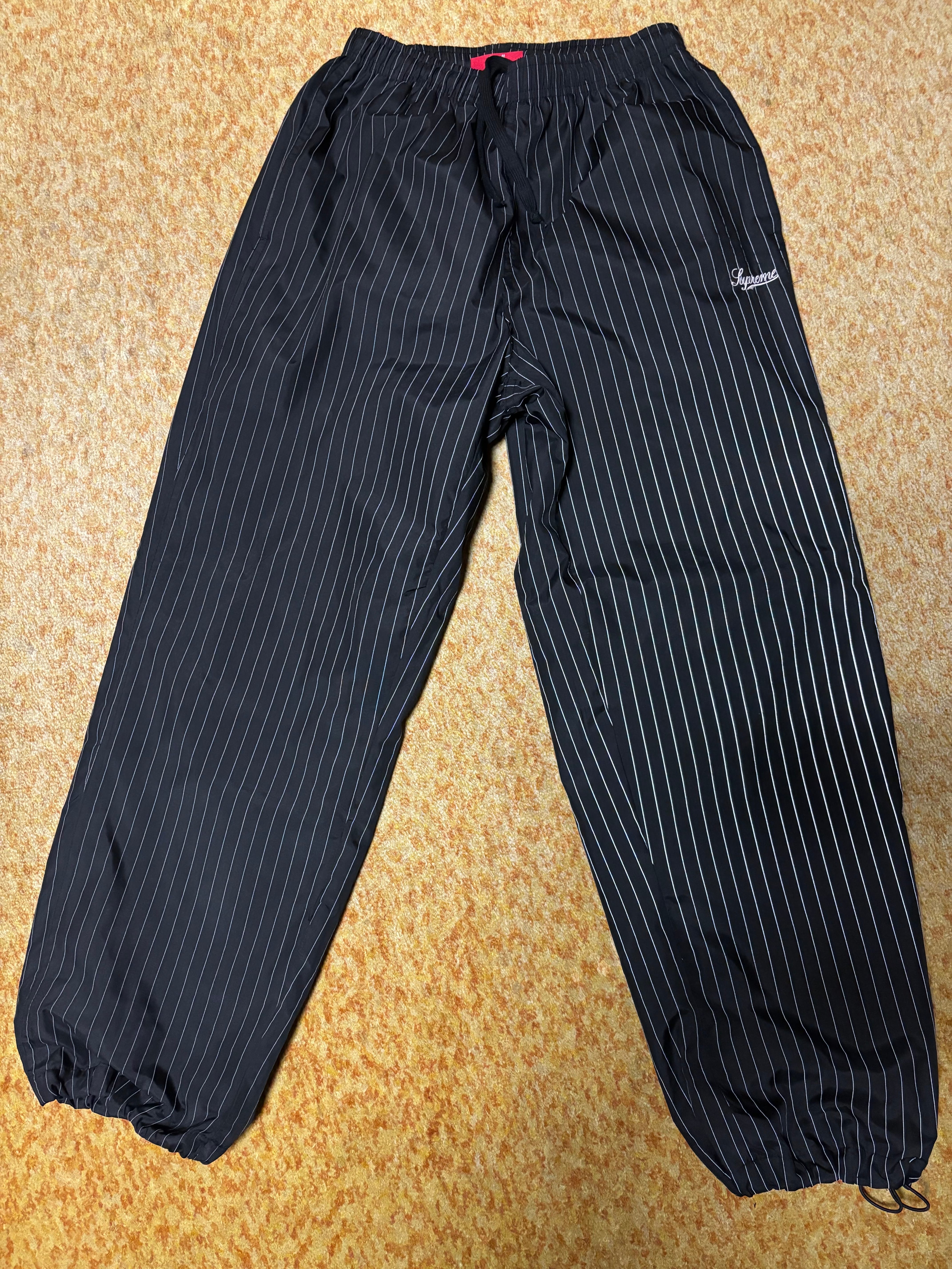 Supreme Reflective Pinstripe Track Pant 