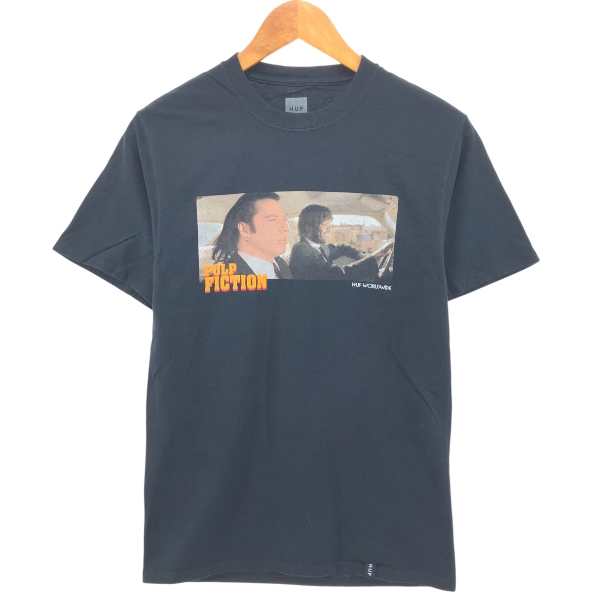 古着 ハフ HUF PULP FICTION パルプ フィクション 映画 ムービーTシャツ メンズS相当/eaa562034