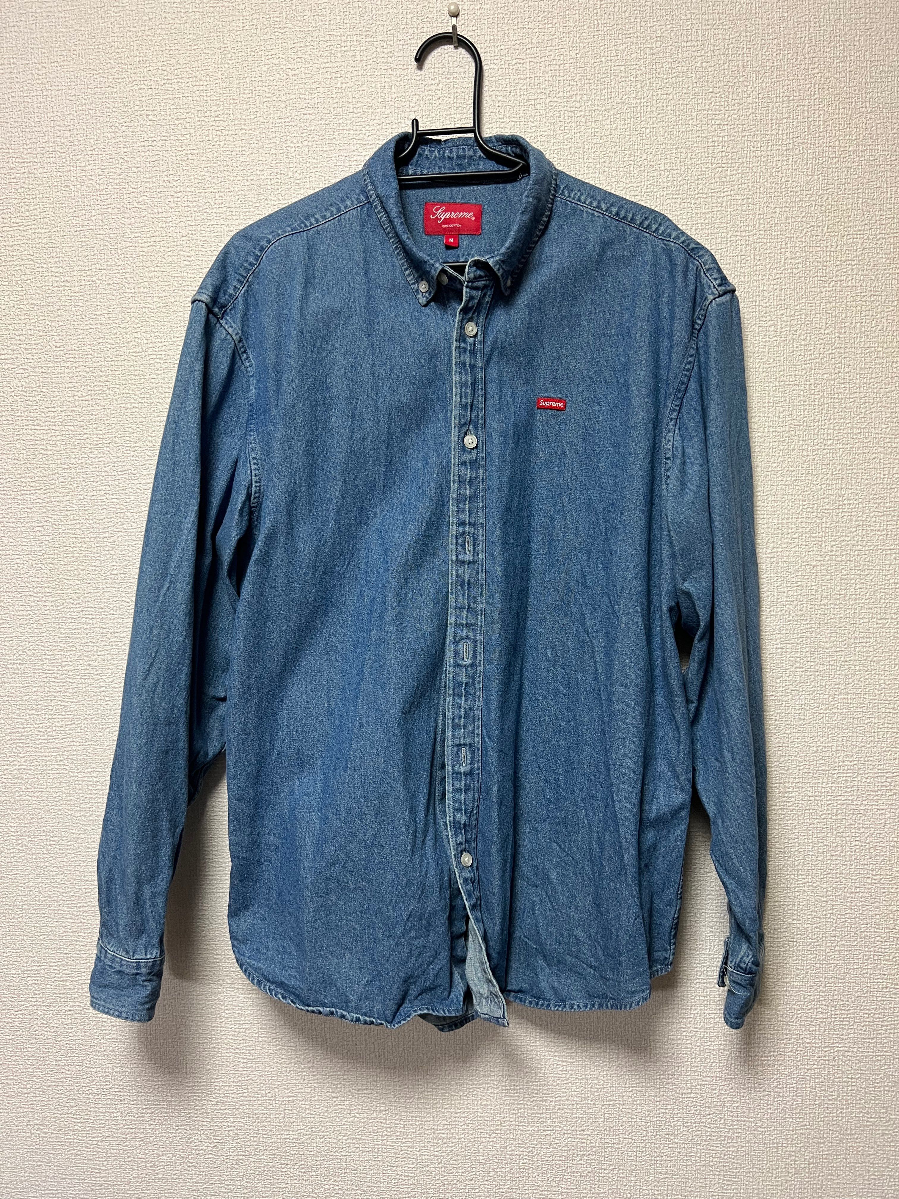 Supreme Small Box Twill Shirt "Denim"