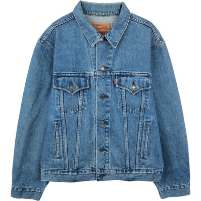 古着 リーバイス Levi's 75515-0212 オレンジタブ デニムジャケット Gジャン メンズXL相当 ヴィンテージ/eaa649046