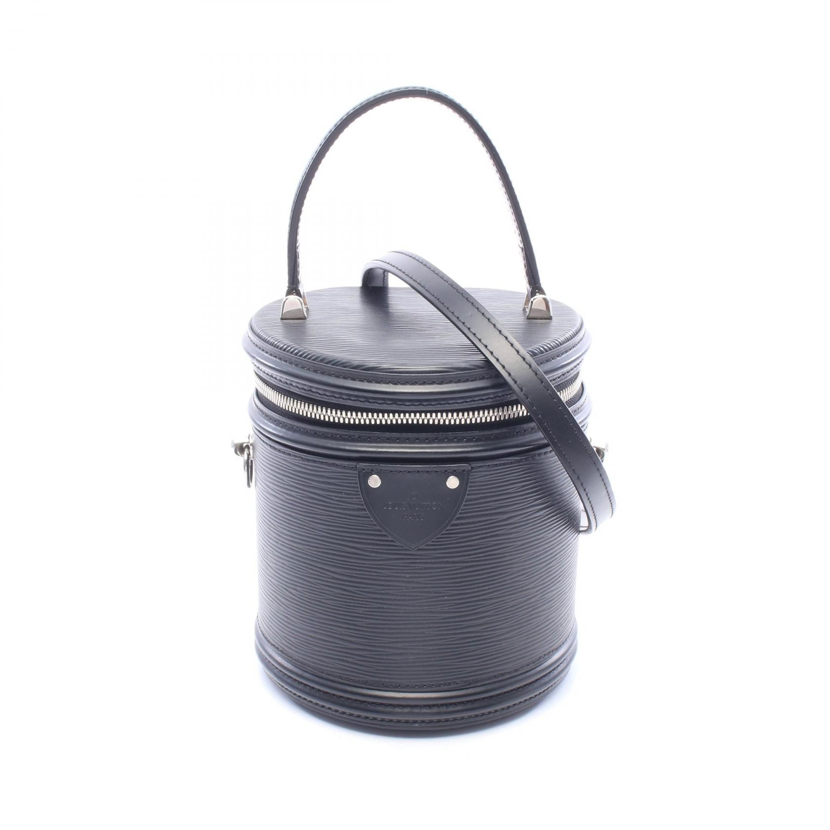 ルイ・ヴィトン LOUIS VUITTON カンヌ エピ ノワール 2WAY ハンドバッグ バッグ レザー レディース ブラック系 M52226 【中古】
