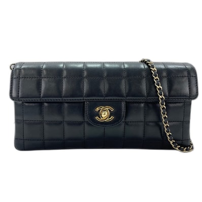 シャネル CHANEL チョコバー ショルダーバッグ【中古】