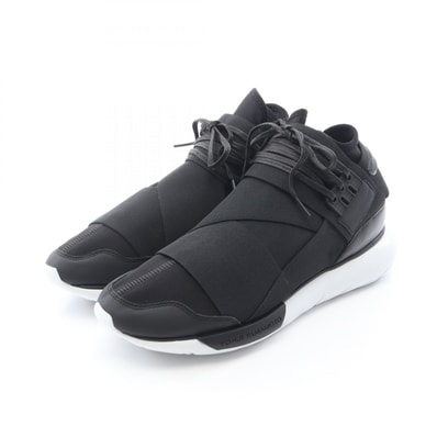 ワイスリー Y-3 QASA HIGH カーサ ハイ スニーカー 靴 ファブリック メンズ ブラック系 AQ5499 【中古】