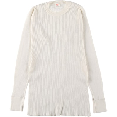 古着 80年代 ヘインズ Hanes サーマルロンT ワッフル USA製 メンズL相当 ヴィンテージ/eaa616004