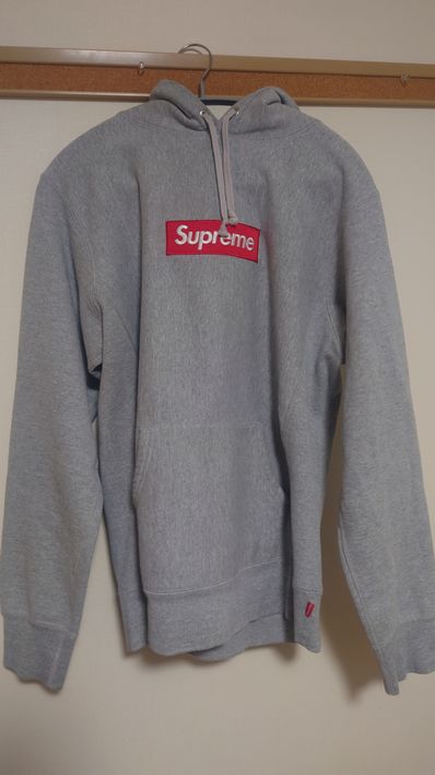 Supreme Box Logo Hooded Sweatshirt "Heather Grey" (16FW)