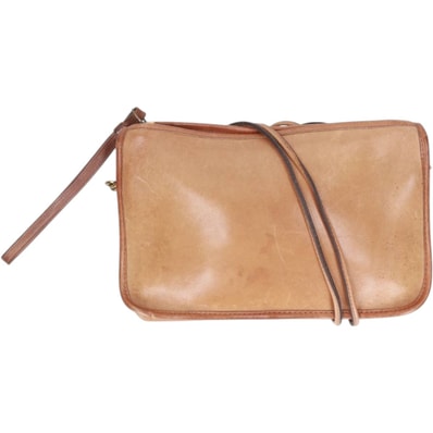 古着 70年代 コーチ COACH 2WAY クラッチバック ショルダーバッグ USA製 ヴィンテージ/gaa005778