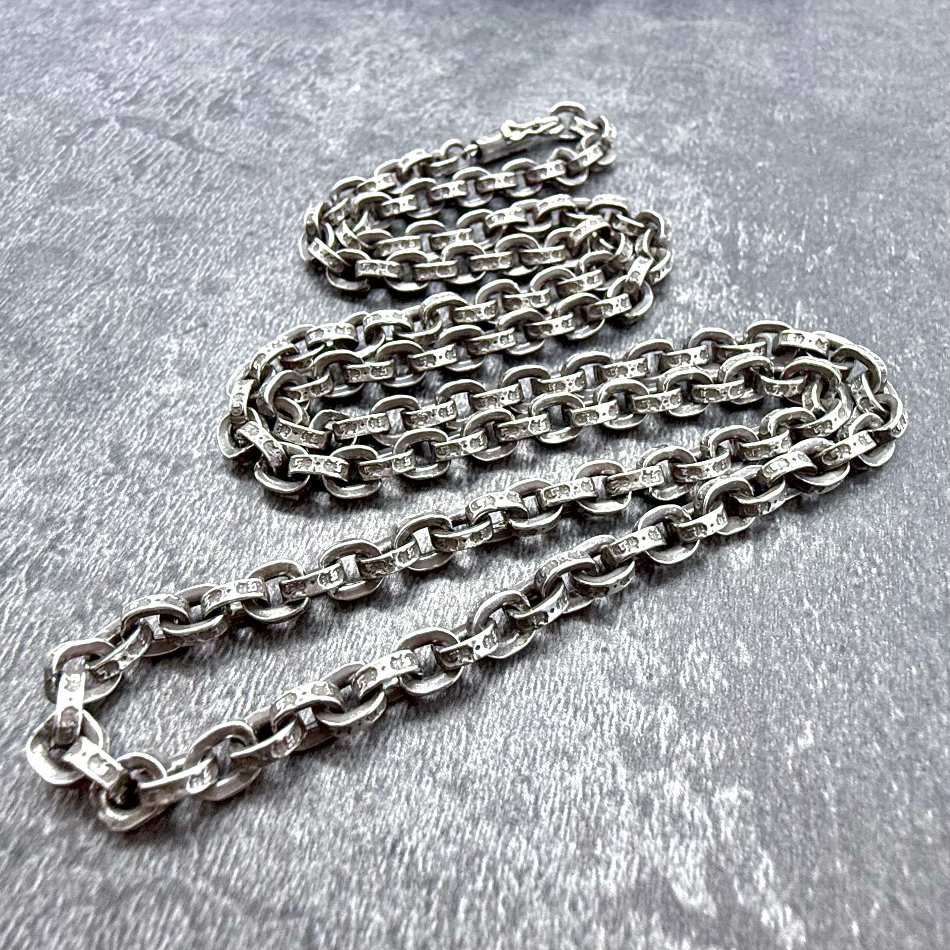 Chrome Hearts Paper Chain Necklace "Silver"