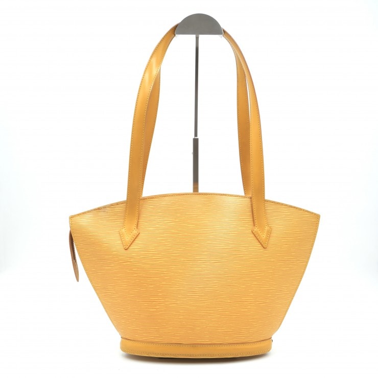 LOUIS VUITTON(ルイヴィトン)サンジャック ヴィンテージ トートバッグ エピ タッシリイエロー レザー 肩掛け M52279【中古】