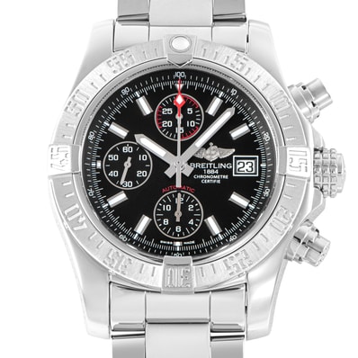 BREITLING ブライトリング アベンジャー2 ボルケーノブラック A339B32PSS(A13381) ステンレススチール【中古】
