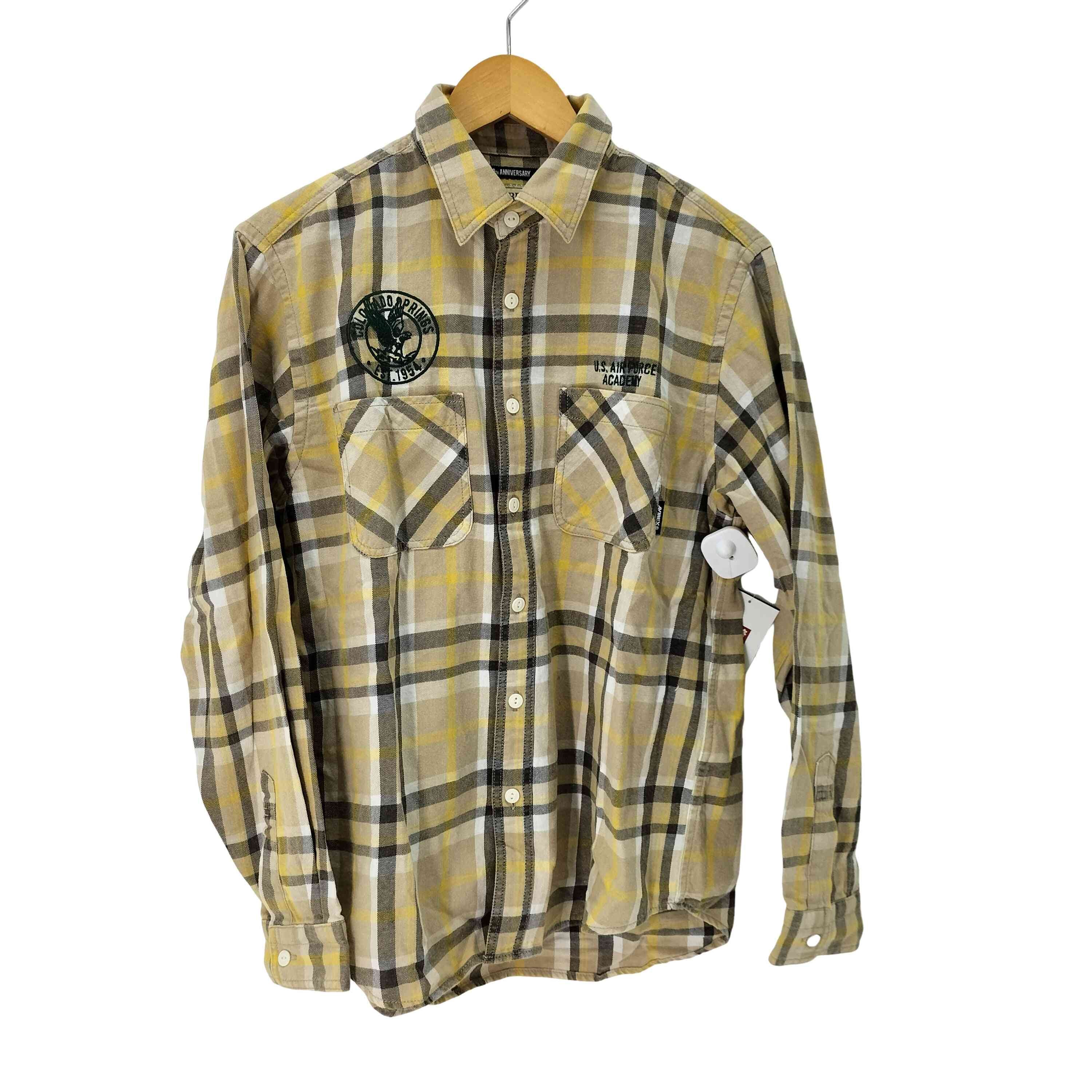24AW FADE CHECK SHIRT USAFA フェイド チェック シャツ【1141341550973】