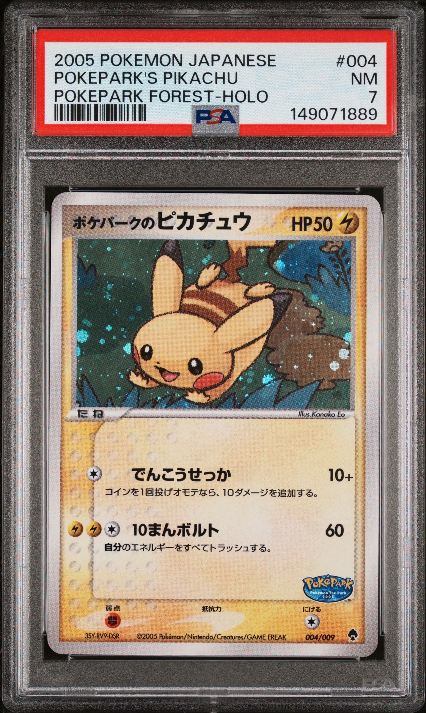 ポケパークのピカチュウ [PCG 004/009](ポケパークプレミアムファイル