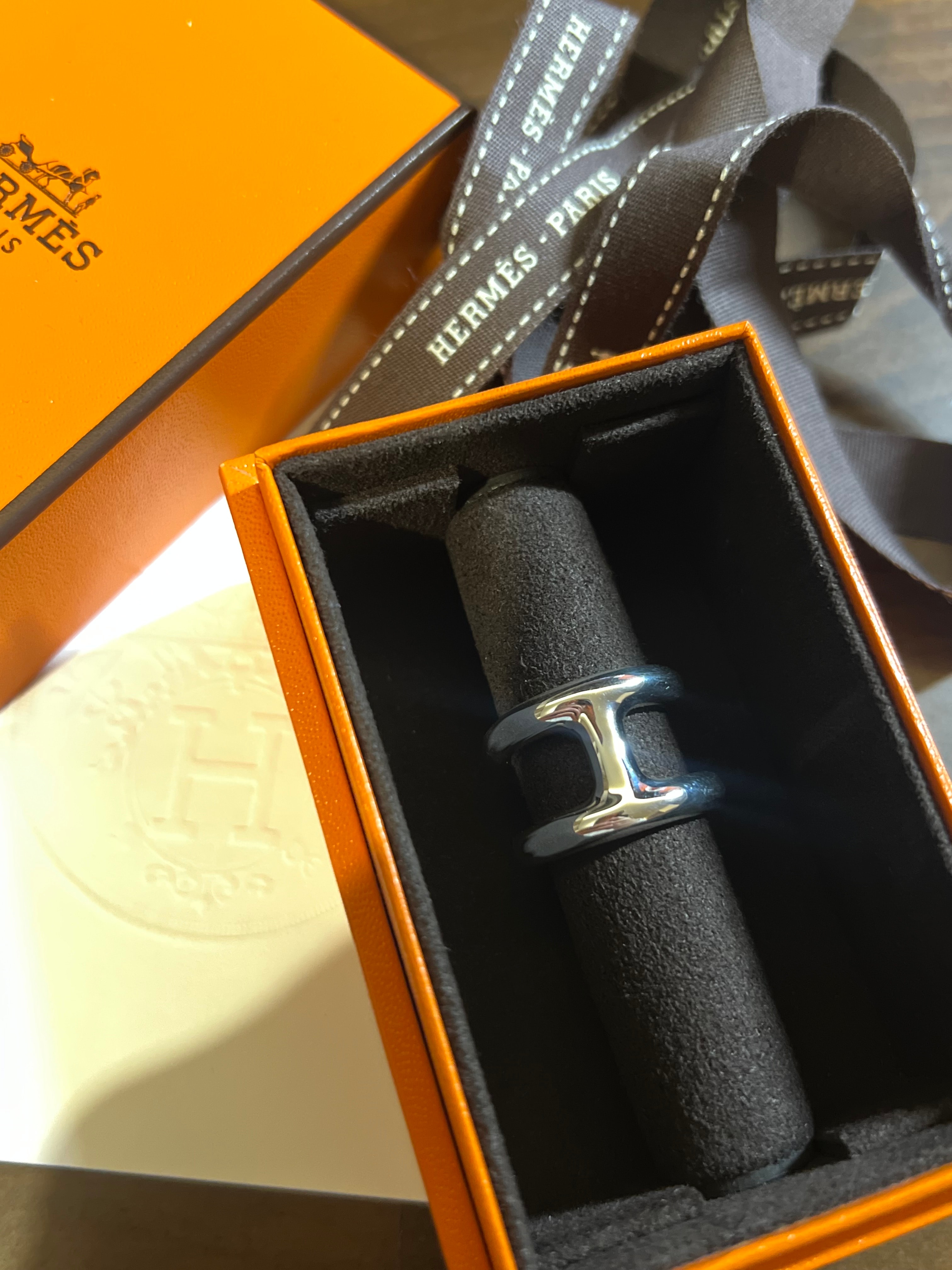 エルメス リング オスモズ PM "シルバー" H102539B