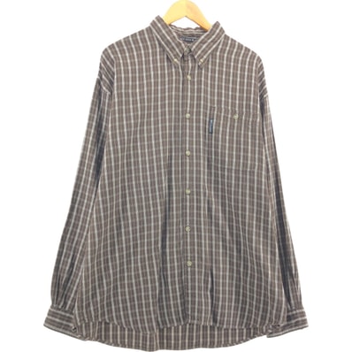 古着 コロンビア Columbia チェック柄 長袖 ボタンダウン フランネルチェックシャツ メンズXL相当/eaa559778