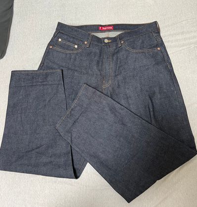 Supreme Baggy Jean "Rigid Indigo" (22FW)