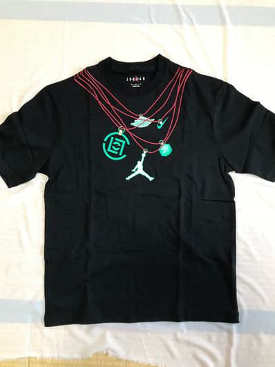 Jordan x Clot Short Sleeve T-shirt "Black"