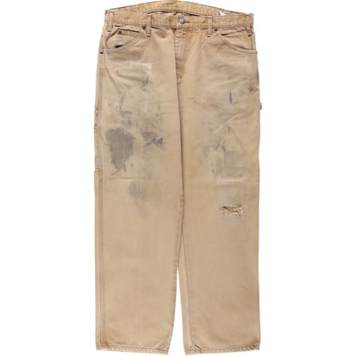 古着 ディッキーズ Dickies ダックペインターパンツ メンズw37相当/eaa664761