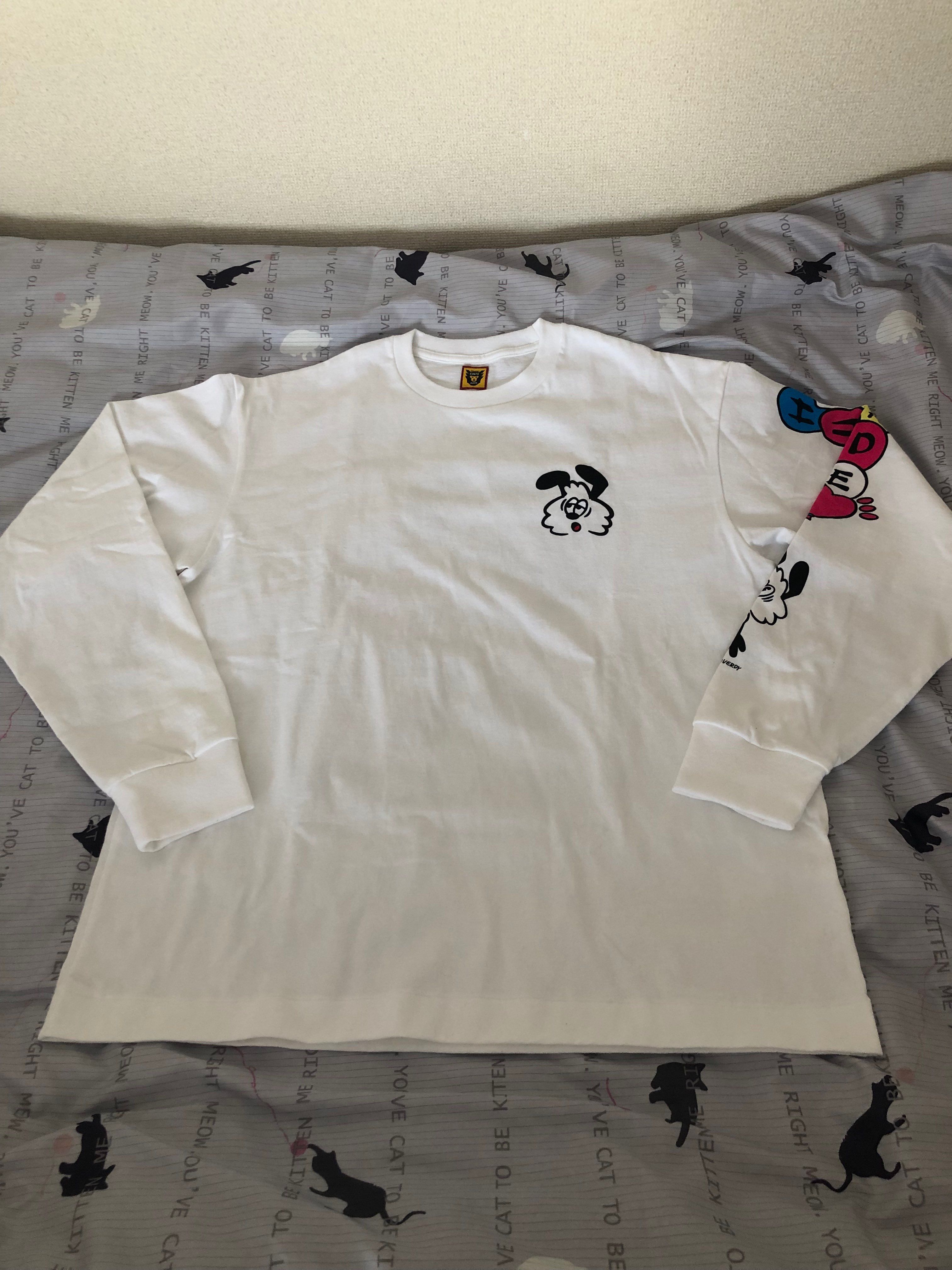 HUMAN MADE VICK LONG SLEEVE T-SHIRT "White"