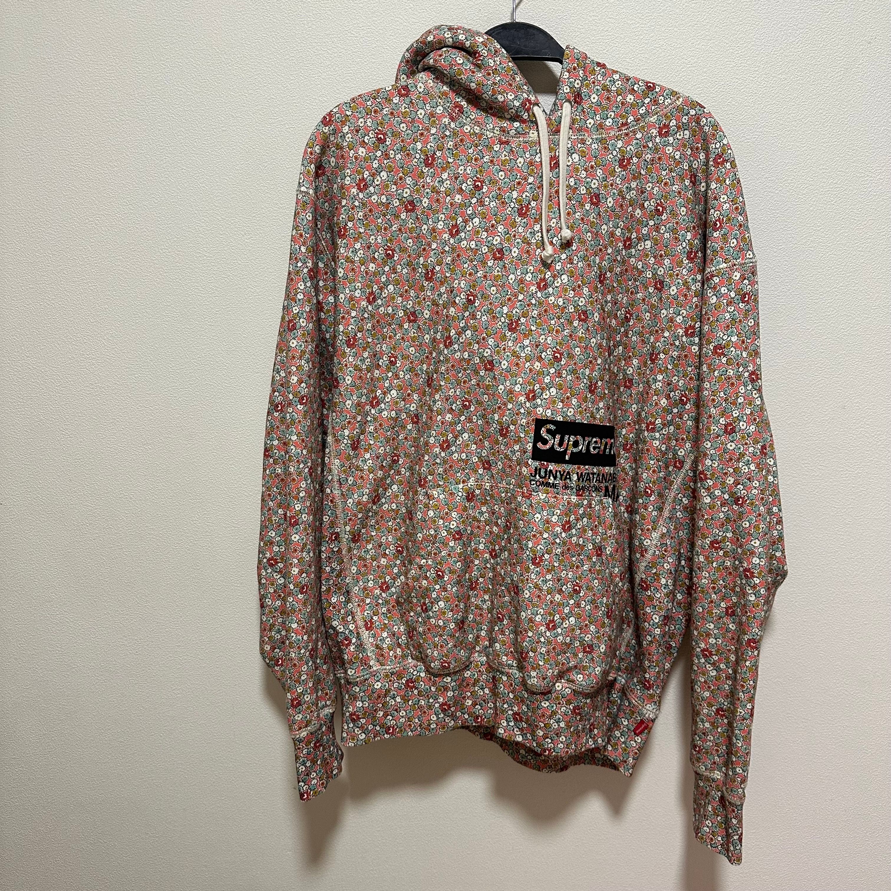 Supreme / JUNYA WATANABE COMME des GARCONS MAN Hooded Sweatshirt "Pink Flowers"