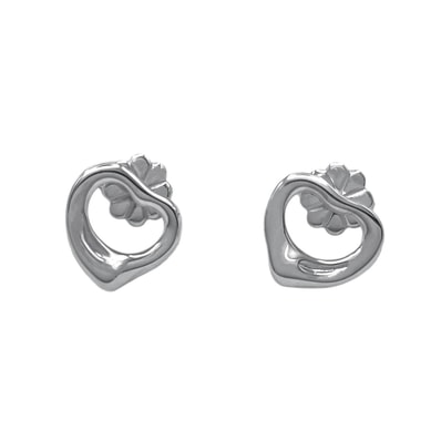 TIFFANY&Co. ティファニー オープンハート スタッド ピアス
エルサペレッティ SV925 シルバー 新品仕上済 レディース
【中古】