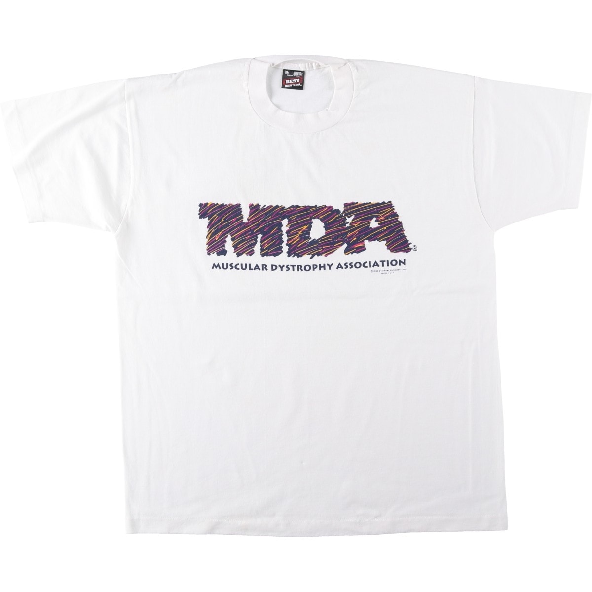 古着 90年代 フルーツオブザルーム FRUIT OF THE LOOM BEST プリントTシャツ USA製 メンズXL相当 ヴィンテージ/eaa654836