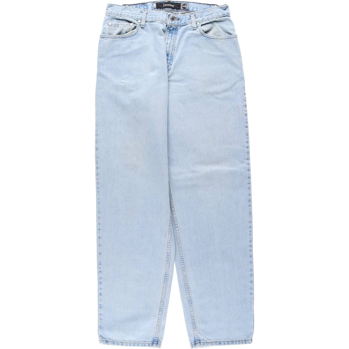 古着 90年代 リーバイス Levi's SILVER TAB シルバータブ LOOSE ルーズ テーパードデニムパンツ USA製 メンズw33相当 ヴィンテージ/eaa632324