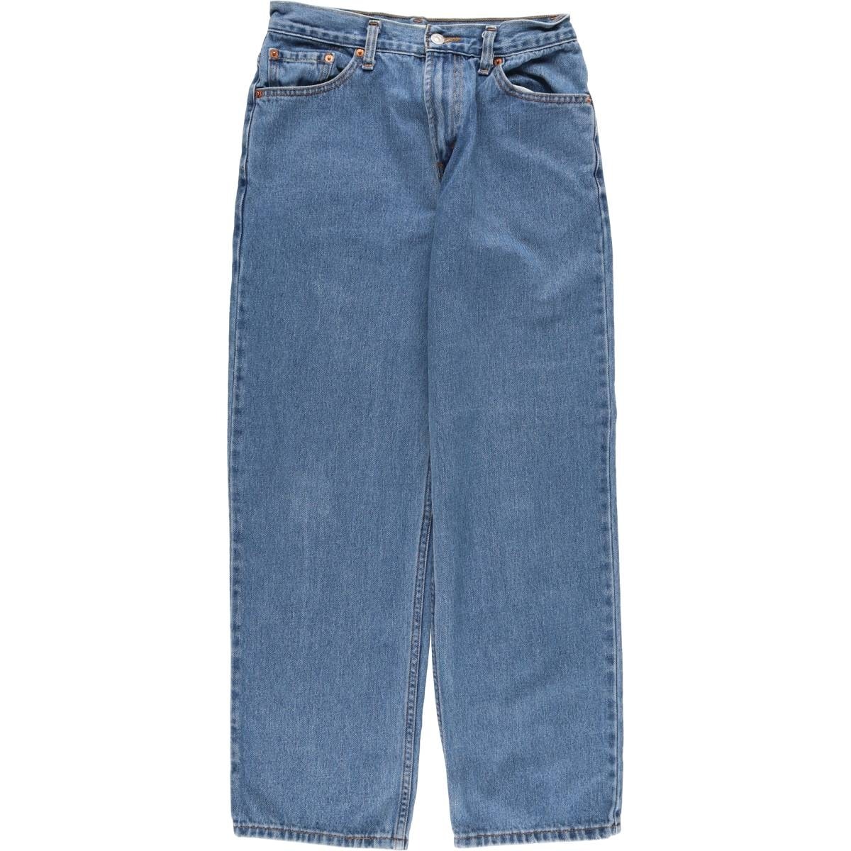 古着 00年代 リーバイス Levi's 550 RELAXED FIT テーパードデニムパンツ レディースL(w30)相当/eaa539524