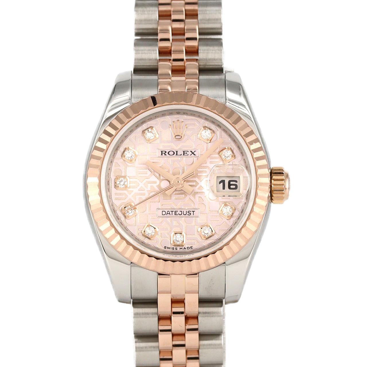 ロレックス デイトジャスト 179171G SSxPG 自動巻 Z番