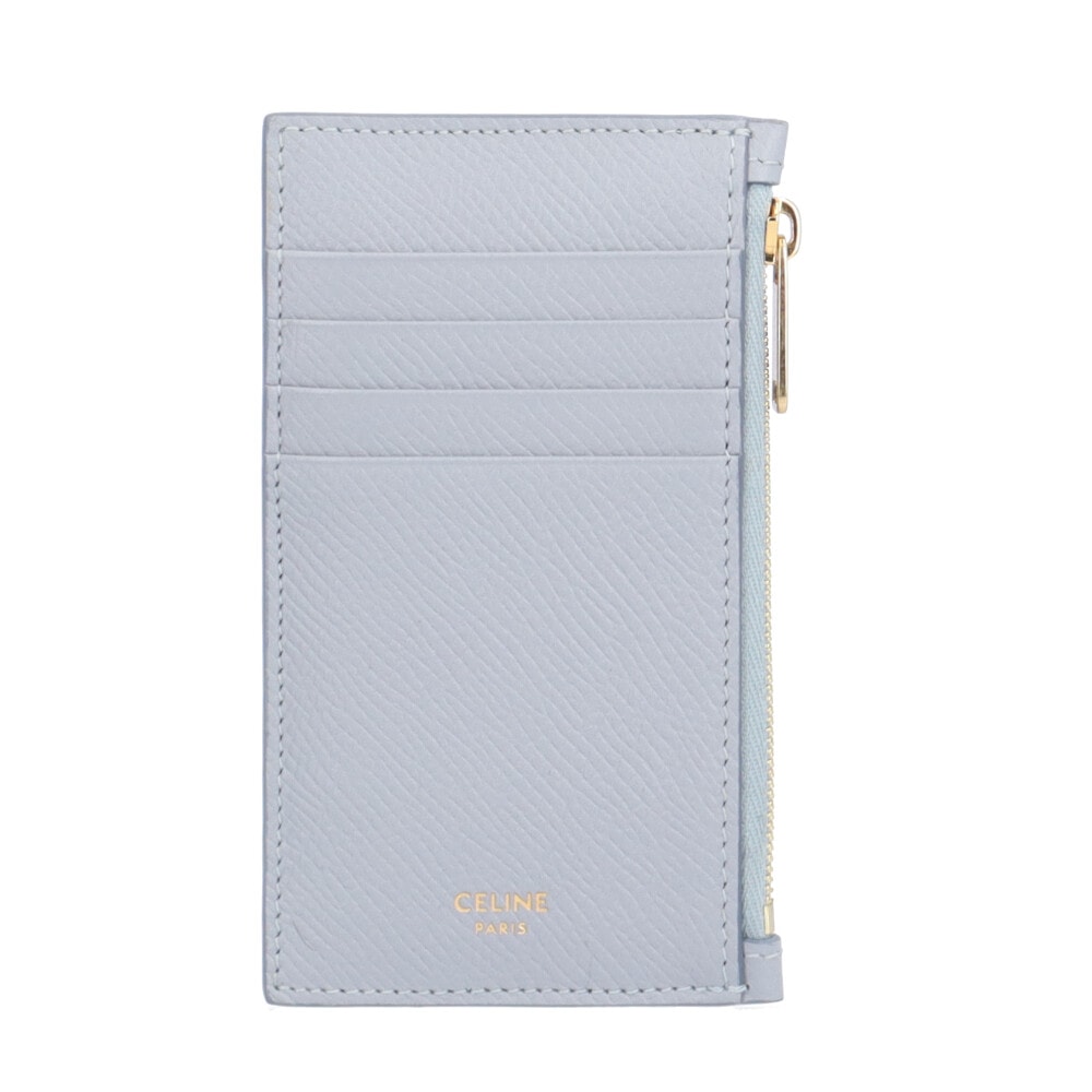 セリーヌ コンパクト ジップドカードホルダー カードケース レザー ユニセックス CELINE 中古