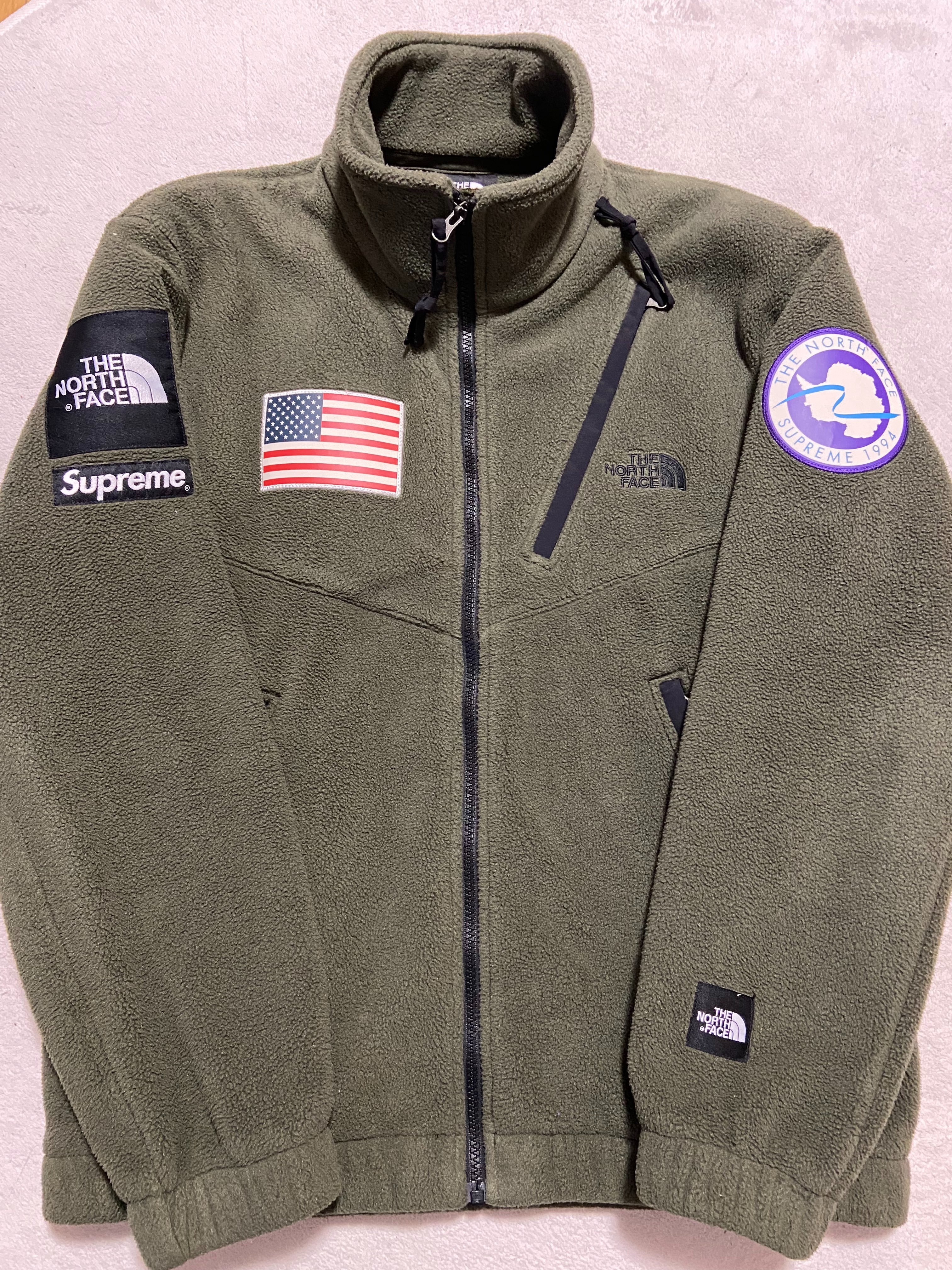 Supreme x The North Face Expedition Fleece Jacket "Black"