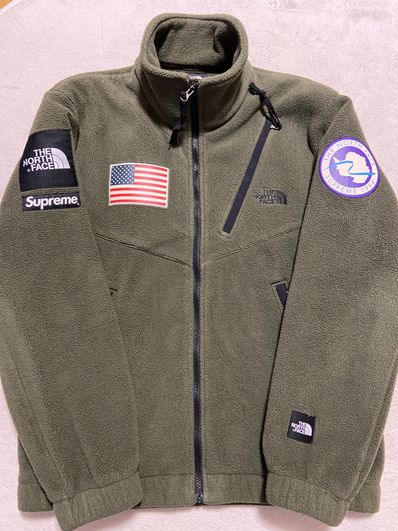 Supreme x The North Face Expedition Fleece Jacket "Black"