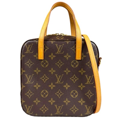 ルイヴィトン スポンティーニ モノグラム ショルダーバッグ モノグラムキャンバス M47500 ブラウン レディース LOUIS VUITTON 中古
