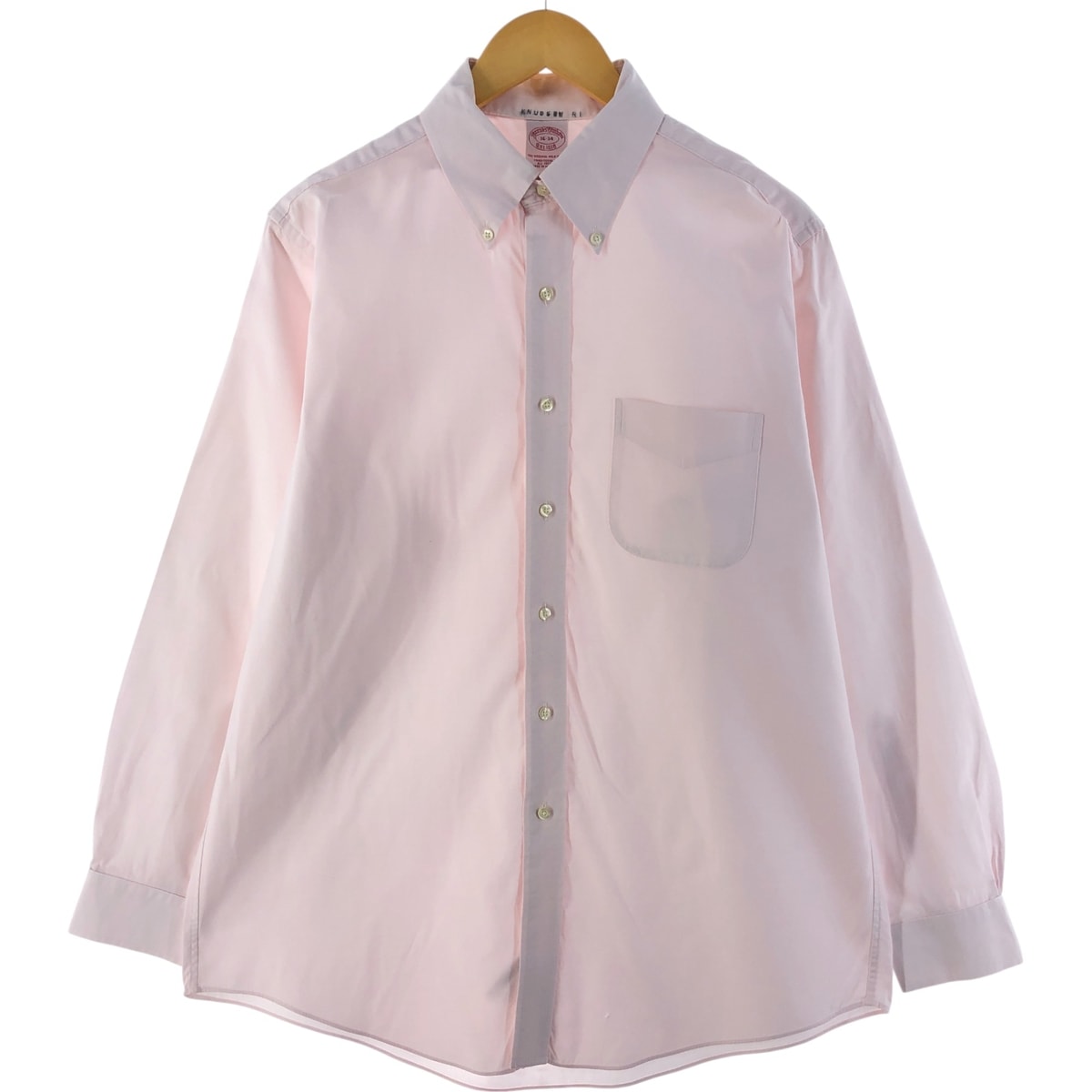 古着 ブルックスブラザーズ Brooks Brothers Est.1818 長袖 ボタンダウンシャツ メンズL相当/eaa538731