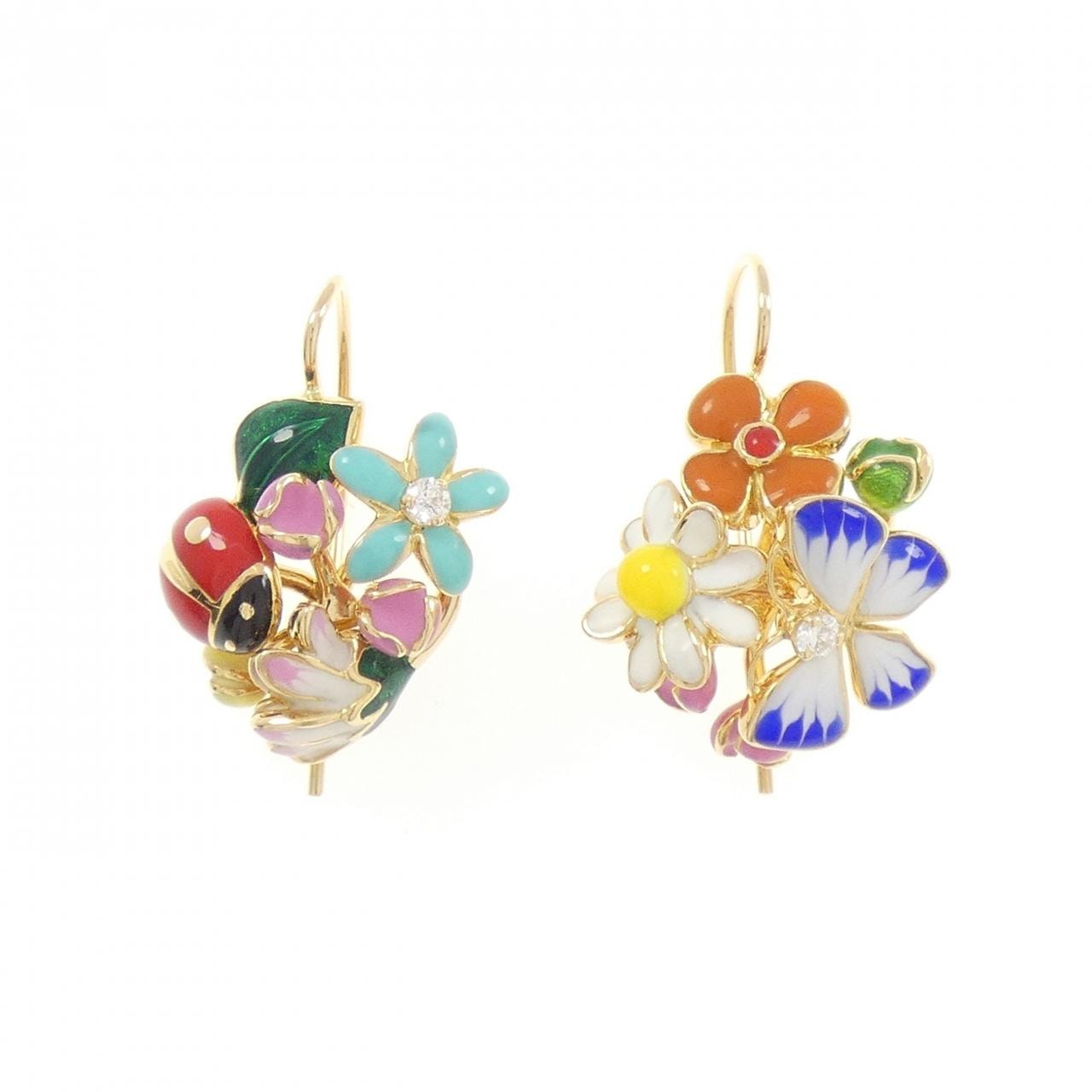 クリスチャンディオール ディオレット ピアス