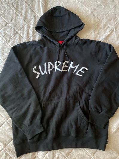 Supreme FTP Arc Hooded Sweatshirt "Black"