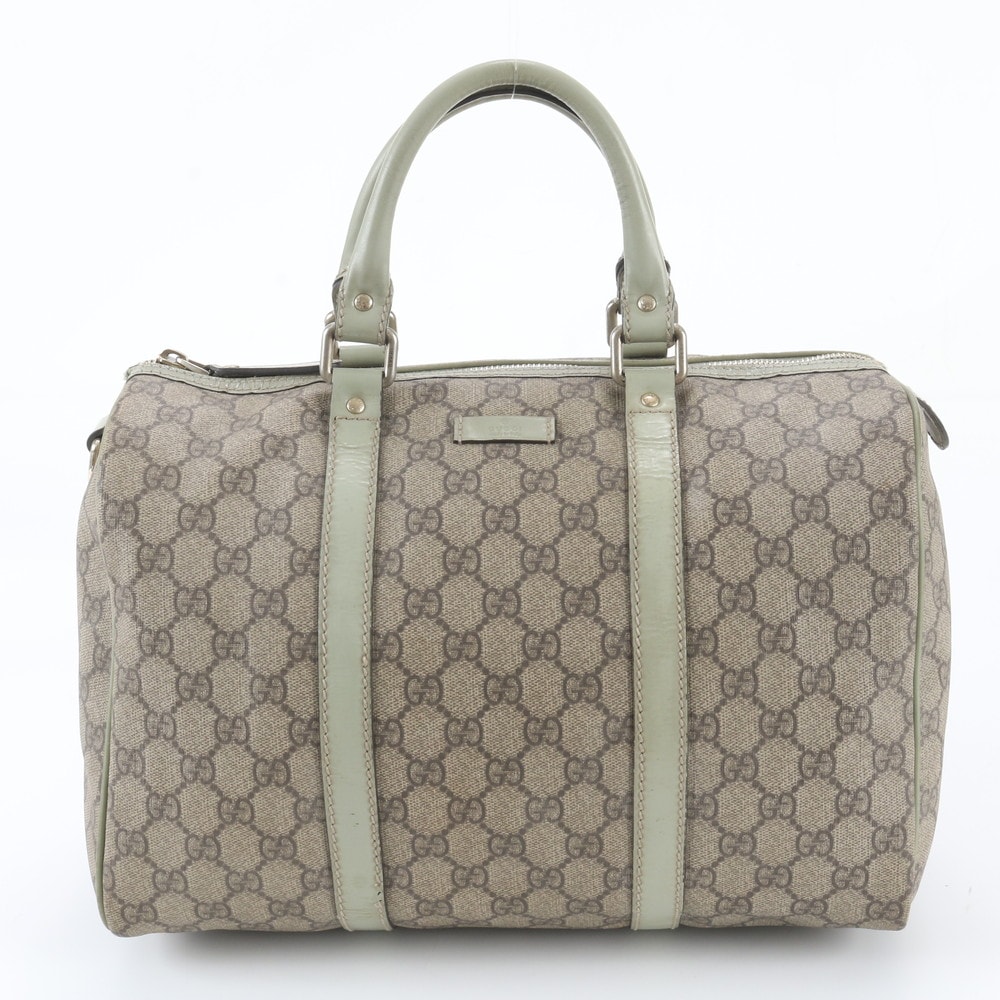 ■美品 グッチ GGスプリームミニ ボストン 193603 ハンドバッグ