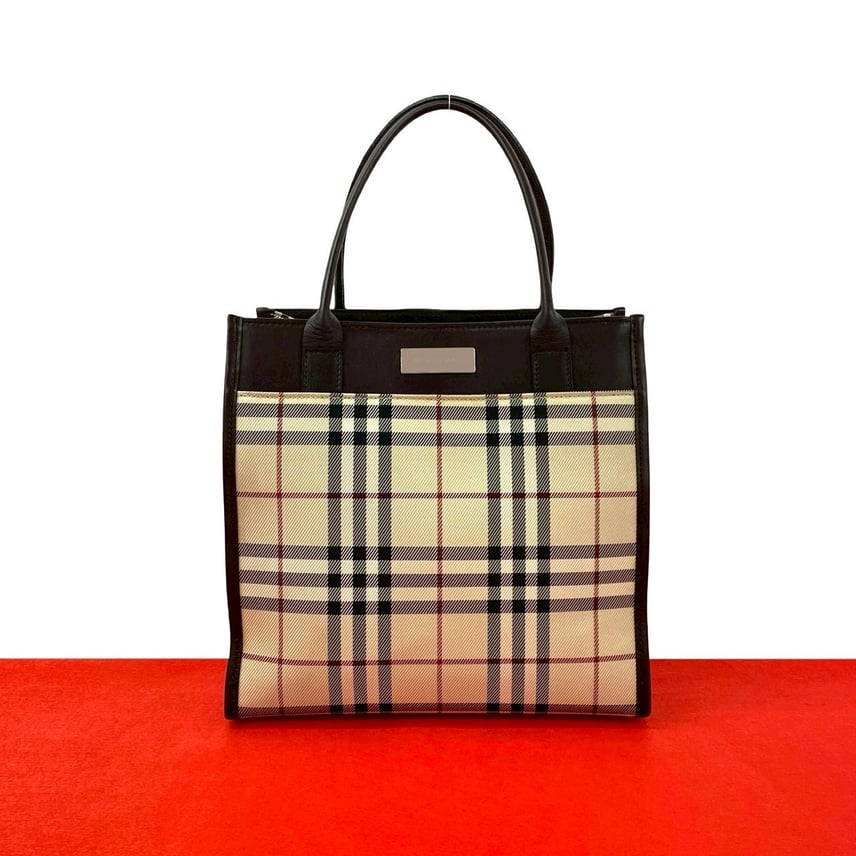 B (目立った傷や汚れなし)】BURBERRY バーバリー ノバチェック B (目立った傷や汚れなし)】BURBERRY バーバリー ノバチェック