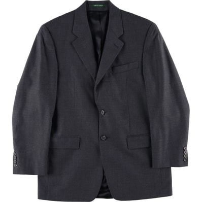 古着 ラルフローレン Ralph Lauren LAUREN ローレン ウールテーラードジャケット カナダ製 メンズM相当/eaa459672